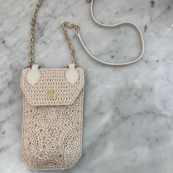 MAJE MACRAMÉ Ivory Crochet Phone Case - Picture 4 of 11